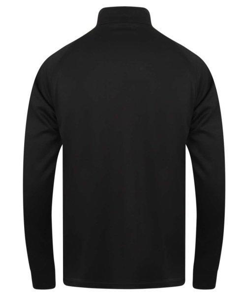 Finden + Hales FHLV871 unisex melegítő felső, Black/White-S