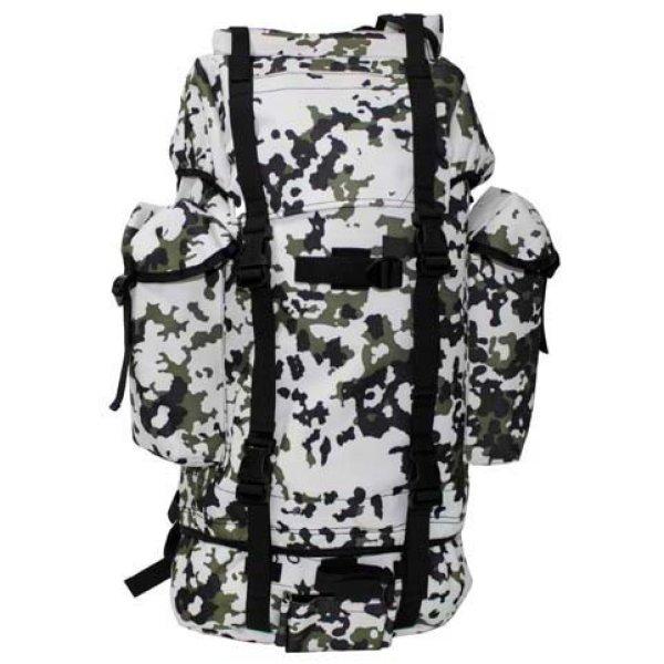 MFH BW vízálló hátizsák 65l Snow camo minta