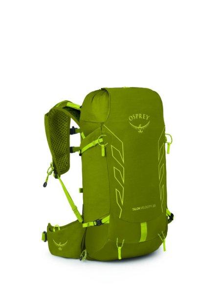 OSPREY túra hátizsák TALON VELOCITY 20,  matcha green/lemongrass