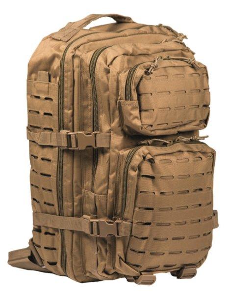 Mil-Tec hátizsák US Assault Large Laser Cut, coyote, 36L