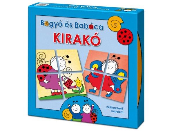 Bogyó és Babóca Kirakó 2 x 4 darabos puzzle