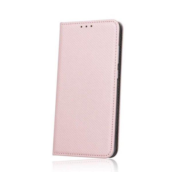 Apple iPhone 12/12 Pro Smart Magnet Könyvtok - Rose Gold