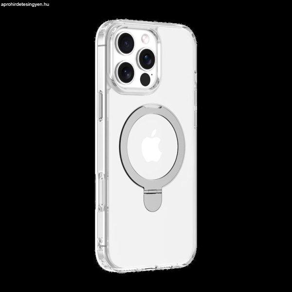 Apple iPhone 16 Devia Clean Magsafe Shockproof Hátlap - Átlátszó