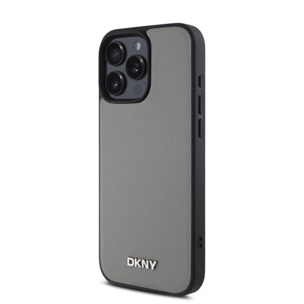Apple iPhone 16 Pro DKNY DKHMP16LPGHLMS MagSafe Hátlap - Szürke