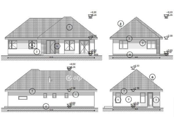 Eladó 95 nm-es Új építésű Családi ház Kiskunhalas Kertvárosi övezet 