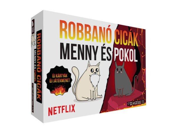 Robbanó cicák ? Menny és pokol! Kártyajáték