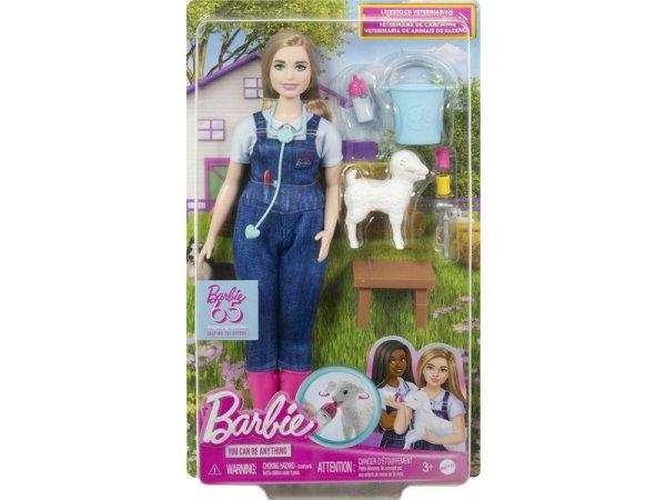 Barbie 65.Évfordulós karrier játékszett-állatorvos