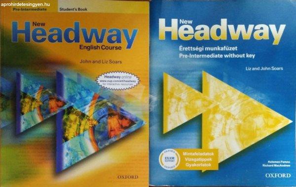 New Headway - Pre-Intermediate Student's Book (SB) + Érettségi
munkafüzet - Workbook without Key (WB) (2 kötet) - John and Liz Soars