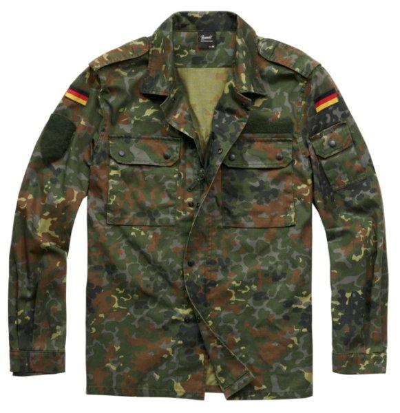 Brandit BW kabát, flecktarn