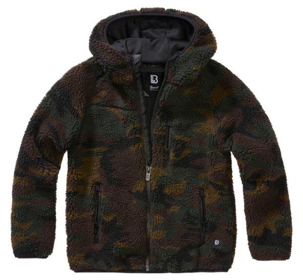 Brandit Teddy gyerek fleece dzseki, woodland