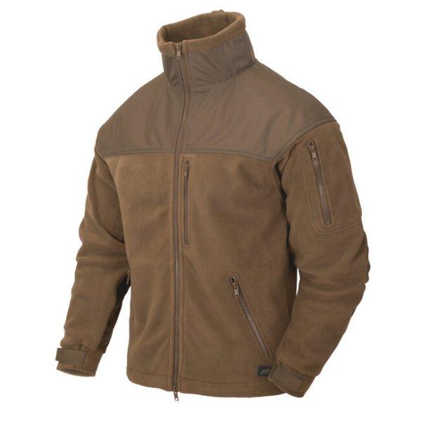 Helikon-Tex Classic Army fleece megerősített bunda, Coyote 300g/m2