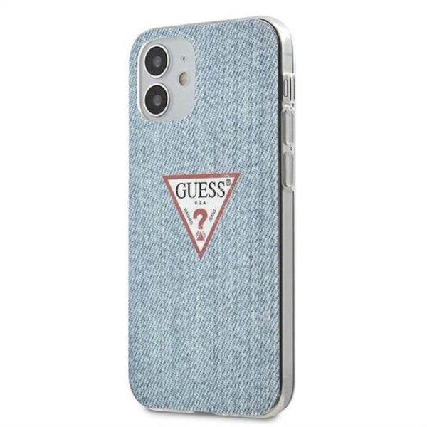 Apple iPhone 12/12 Pro GUESS GUHCP12MPCUJULLB Hátlap - Kék