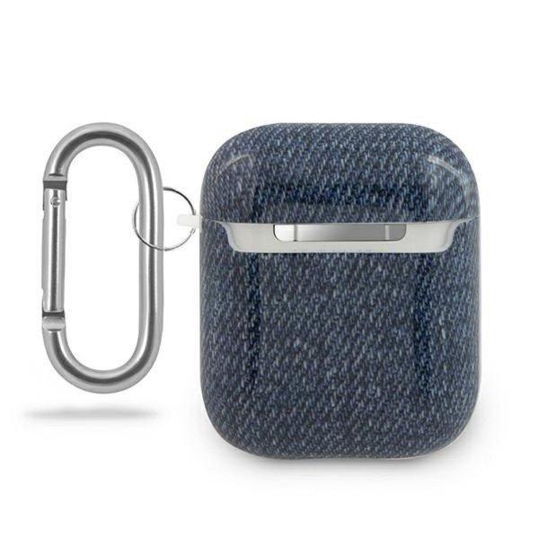 Guess GUACA2TPUJULDB Jeans Collection tok AirPods 1/2 - kék
