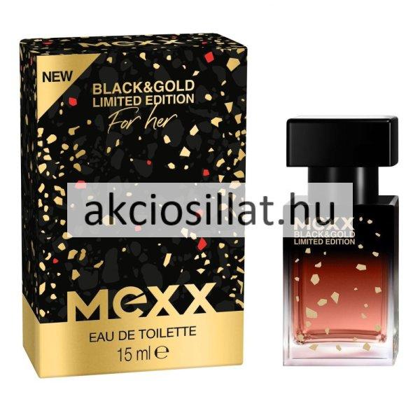 Mexx Black & Gold Limited Edition for Her EDT 15ml Női parfüm