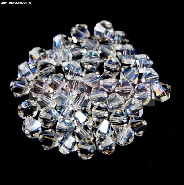 Swarovski bicone 3mm - Crystal Shimmer