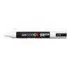Dekormarker, Uni Posca PC-5M, 1,8-2,5 mm, kpos hegy, fehr
