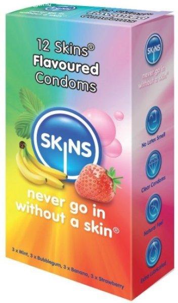 Skins - Condom Flavours, 12 pcs