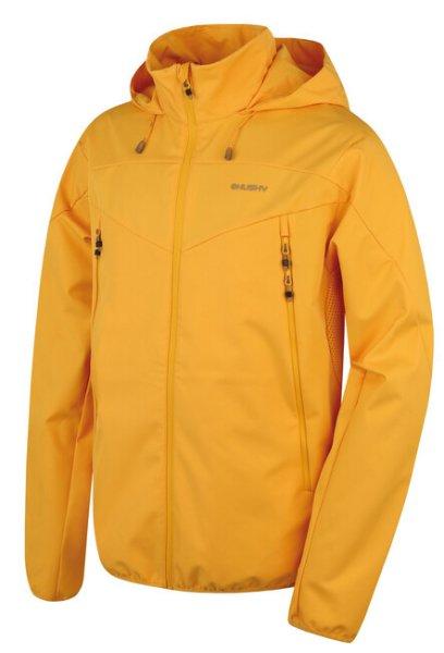 HUSKY férfi softshell dzseki Sonny M, sárga