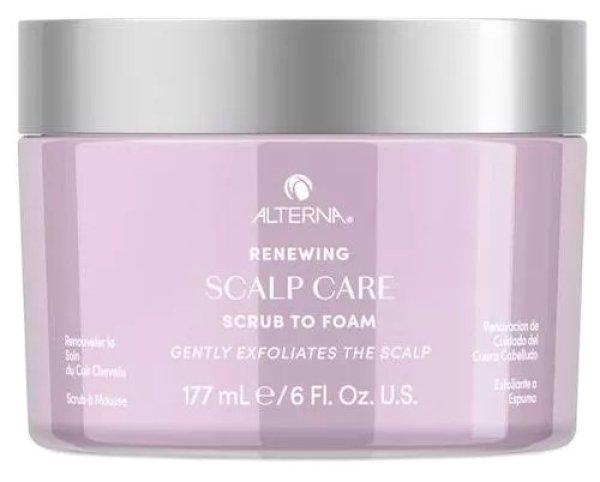 Alterna Hámlasztó sampon Renewing Scalp Care (Scrub To Foam) 177 ml