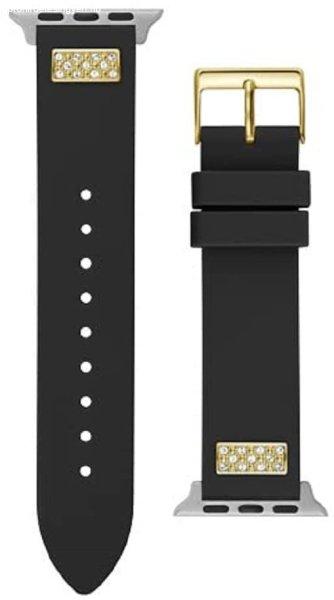 Guess Szilikon szíj Apple Watch-hoz (38 - 41 mm) - Black CS2005S2