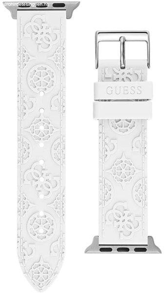 Guess Szilikon szíj Apple Watch-hoz (38 - 41 mm) - White CS2003S1