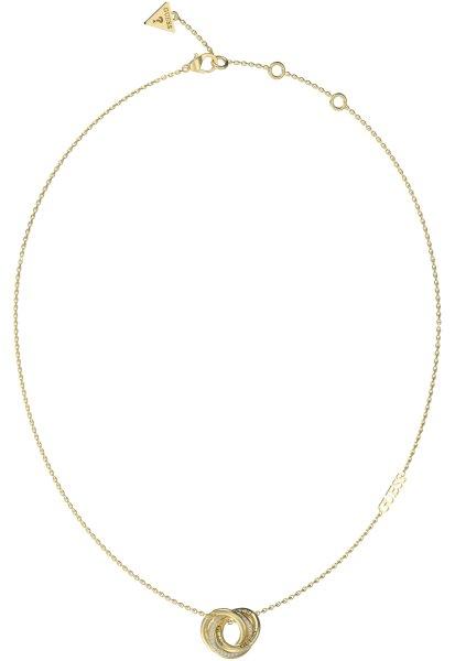 Guess Stílusos, aranyozott nyaklánc Perfect JUBN04062JWYGT/U
