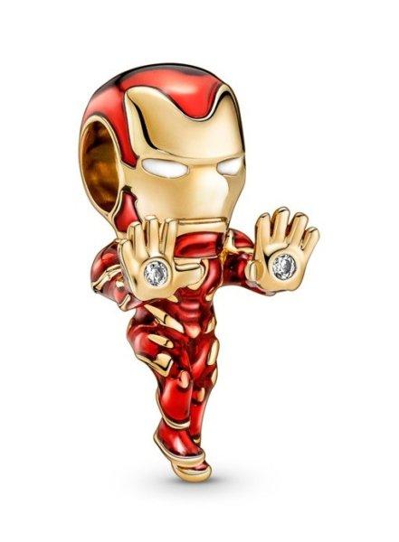 Pandora Egyedi aranyozott medál Iron Man Marvel Shine 760268C01