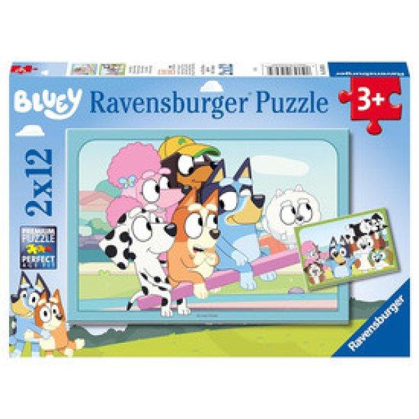 Puzzle 2x12 db - Bluey