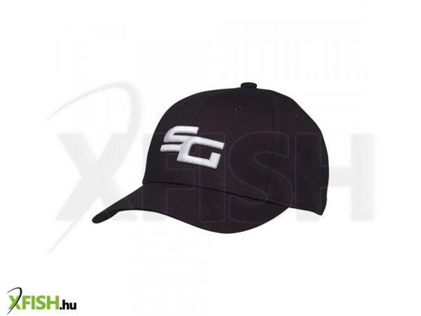 Savage Gear Sg Baseball Cap Black Baseball Horgász Sapka