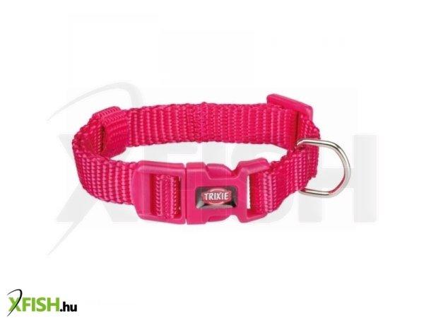 Trixie nyakörv új prémium XXS-XS 15-25cm/10mm fuchsia