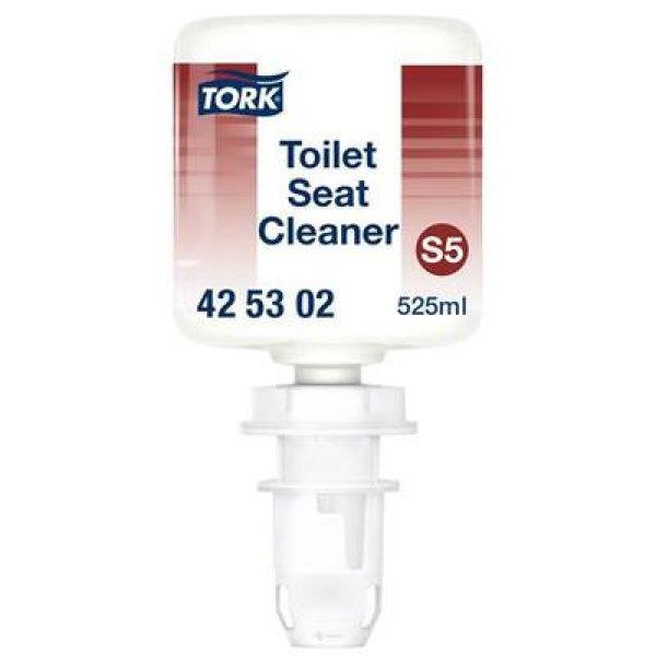 Toalettülőke tisztító, 0,525 l, S5 rendszer, Premium, TORK "Mini",
átlátszó