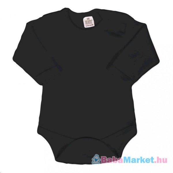 Body hosszú ujjú New Baby - fekete