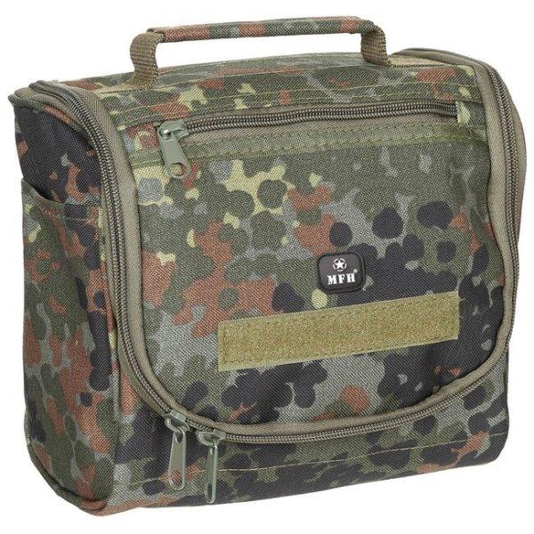 MFH Toalett-táska Cordura, BW camo