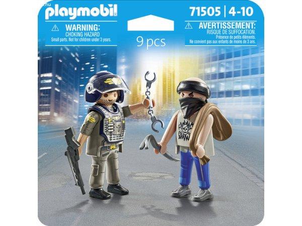 Playmobil: DuoPack SWAT ügynök és bandita