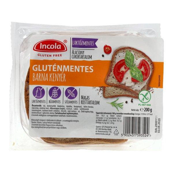 INCOLA BARNA KENYÉR GM.LM. 200G