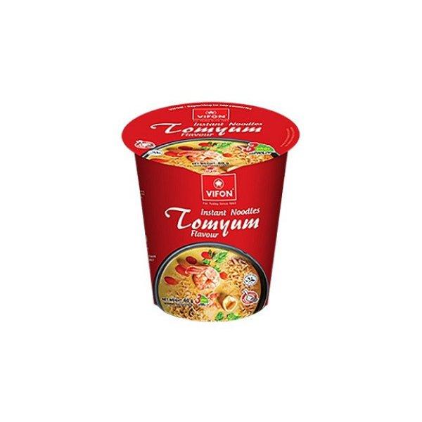 Vifon Instant Noodles Tom Yum garnélarák ízű instant tészta leves 60g