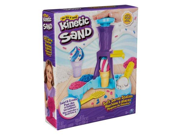 Kinetic Sand - Selymes fagylalt tálaló