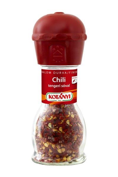 Kotányi chili tengeri sóval malom 35 g