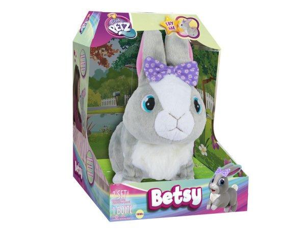 Betsy interaktív nyuszi plüssfigura - 27 cm