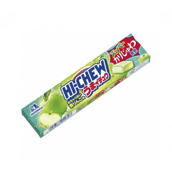 Hi-Chew Green Apple zöldalma ízű rágós cukorka 55g