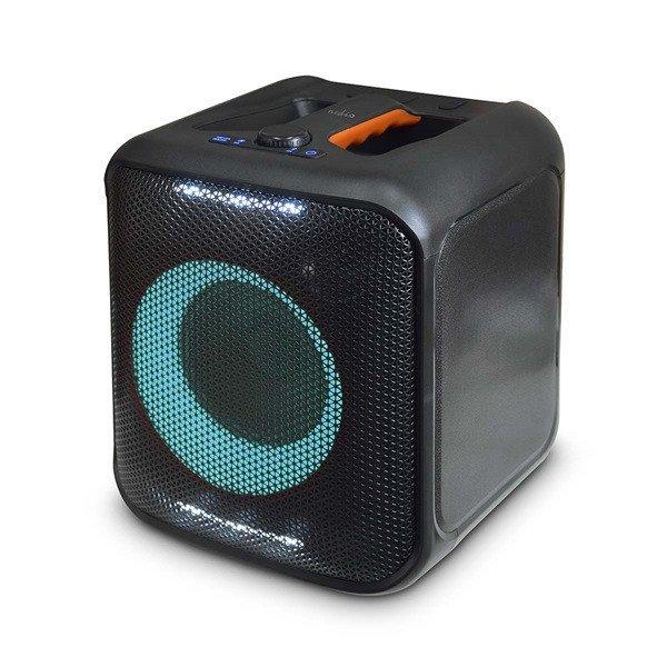 Nedis bluetooth hangszóró, 5.25" mélynyomó, 2 x 2" magassugárzó,
150W, 5 óra lejátszási idő, akku 2000 mAh, SPPT2450BK
