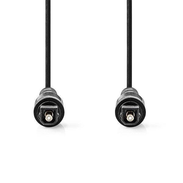 Nedis optikai audió kábel, TosLink dugó, hossz 2m, CAGL25000BK20
