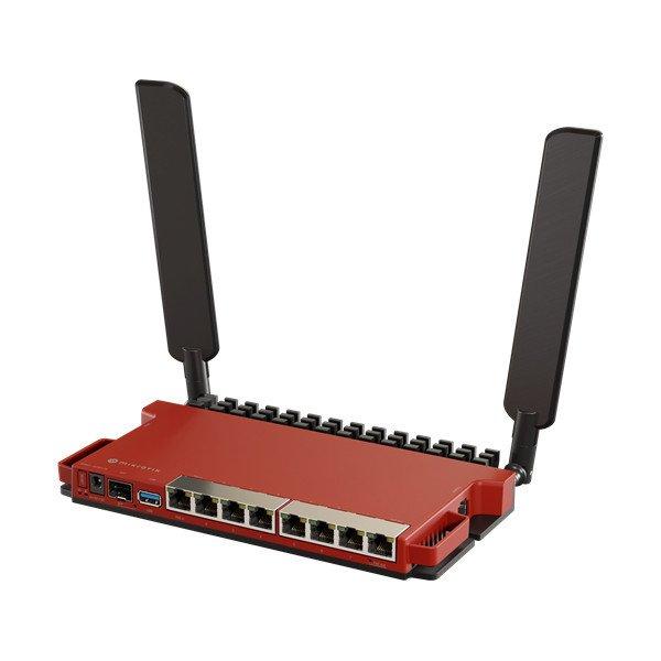 MIKROTIK Wireless Router 2,4GHz,8x1000Mbps + 1x2500Mbps SFP, AX600,
Menedzselhető, Asztali - L009UIGS-2HAXD-IN