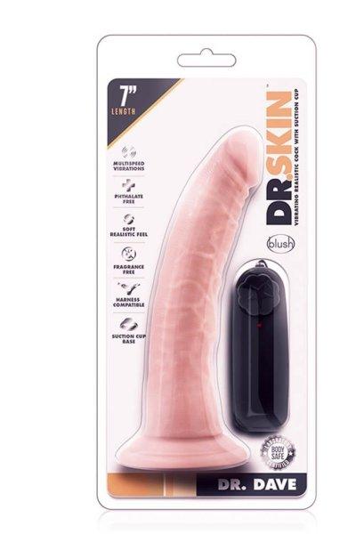  DR. SKIN DR. DAVE 7INCH VIBRATING COCK 