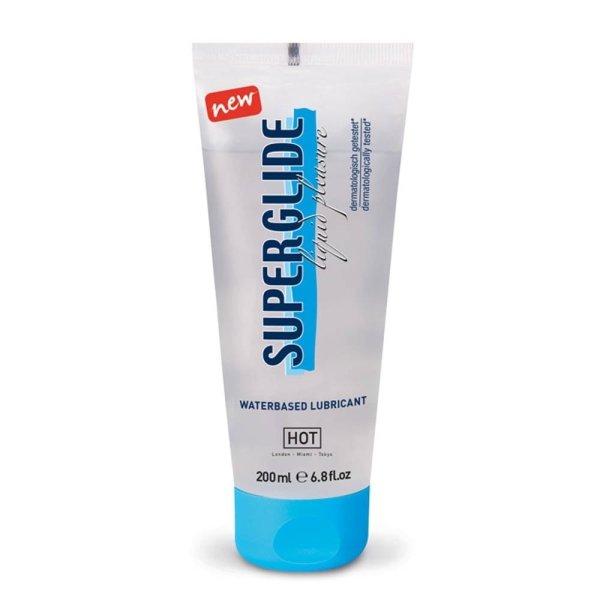  HOT Superglide Liquid Pleasure - waterbased lubricant 200 ml 