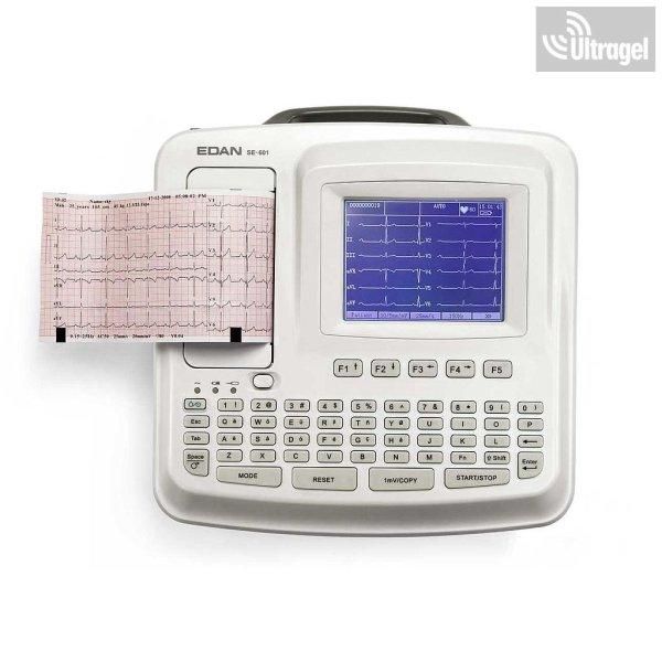 EDAN SE 601 B 3 / 6 csatornás EKG KIÉRTÉKELŐVEL, 5.7" KIJELZŐVEL