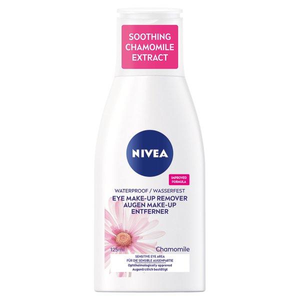 Nivea Szem- és vízálló sminklemosó Chamomile
(Waterproof Eye Make-Up Remover) 125 ml