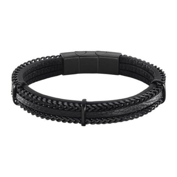Lotus Style Stílusos férfi bőr karkötő Men Basic
LS2206-2/1