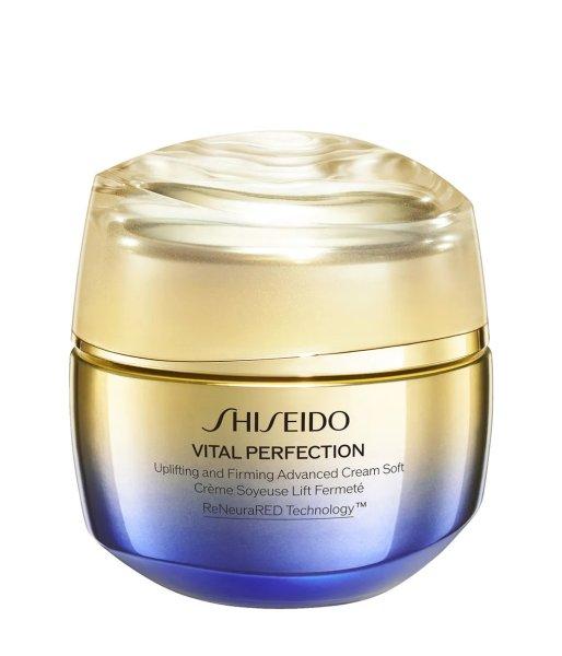 Shiseido Könnyű feszesítő arckrém Vital Perfection
(Uplifting and Firming Advanced Cream Soft) 50 ml