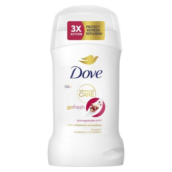 Dove Szilárd izzadásgátló Go Fresh Pomegranate
(Anti-Perspirant) 50 ml